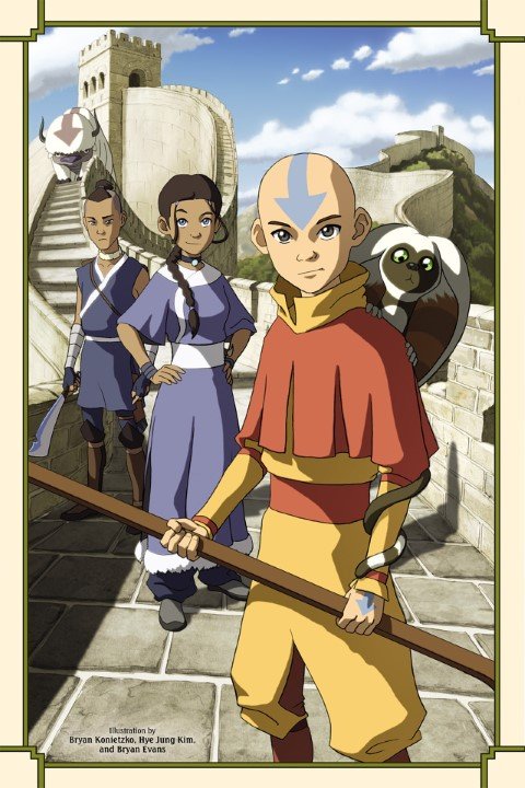 avatar the last airbender books in order