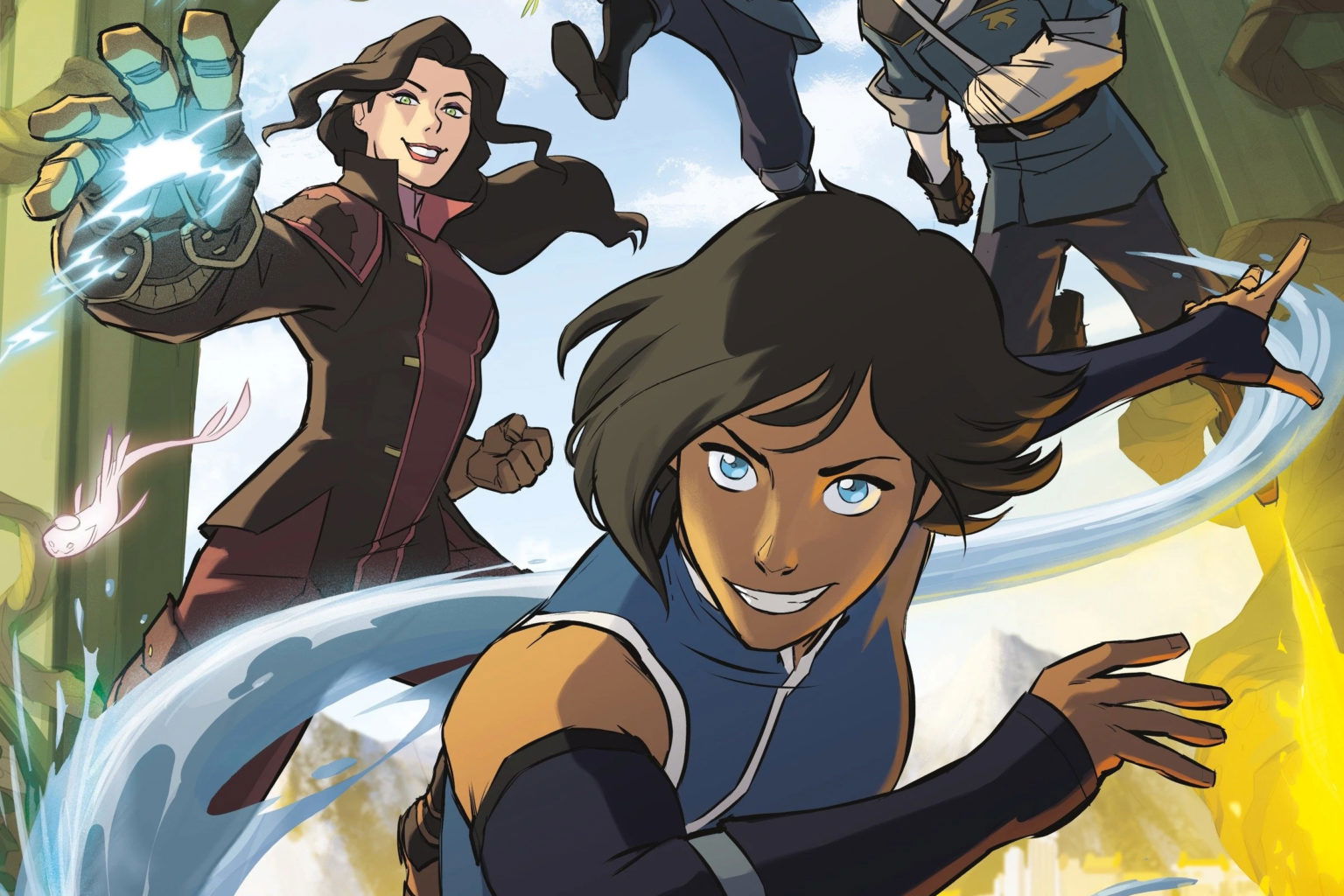 The Legend of Korra Comics Reading Order, the sequel to Avatar: The 