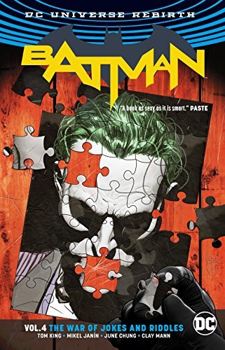 Batman Vol. 4 The War of Jokes and Riddles - Batman Rebirth Reading Order