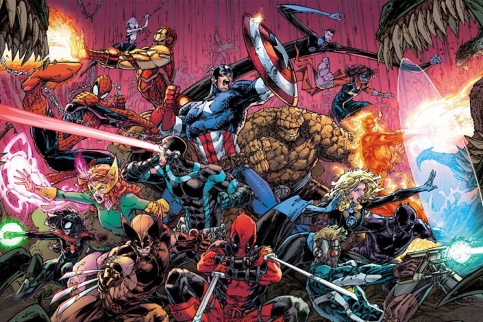 Marvel's Heroes Fall Under the Might of Knull in 'King in Black #2