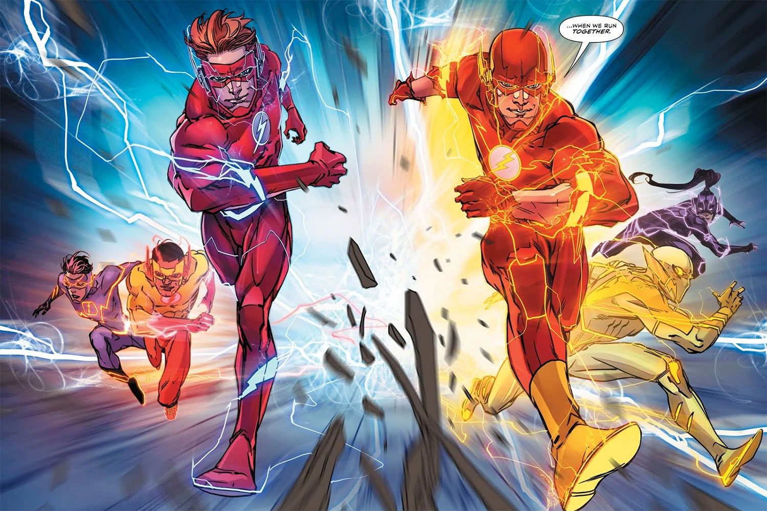 The Flash Reading Order (Jay Garrick, Barry Allen, Wally West, Bart Allen)