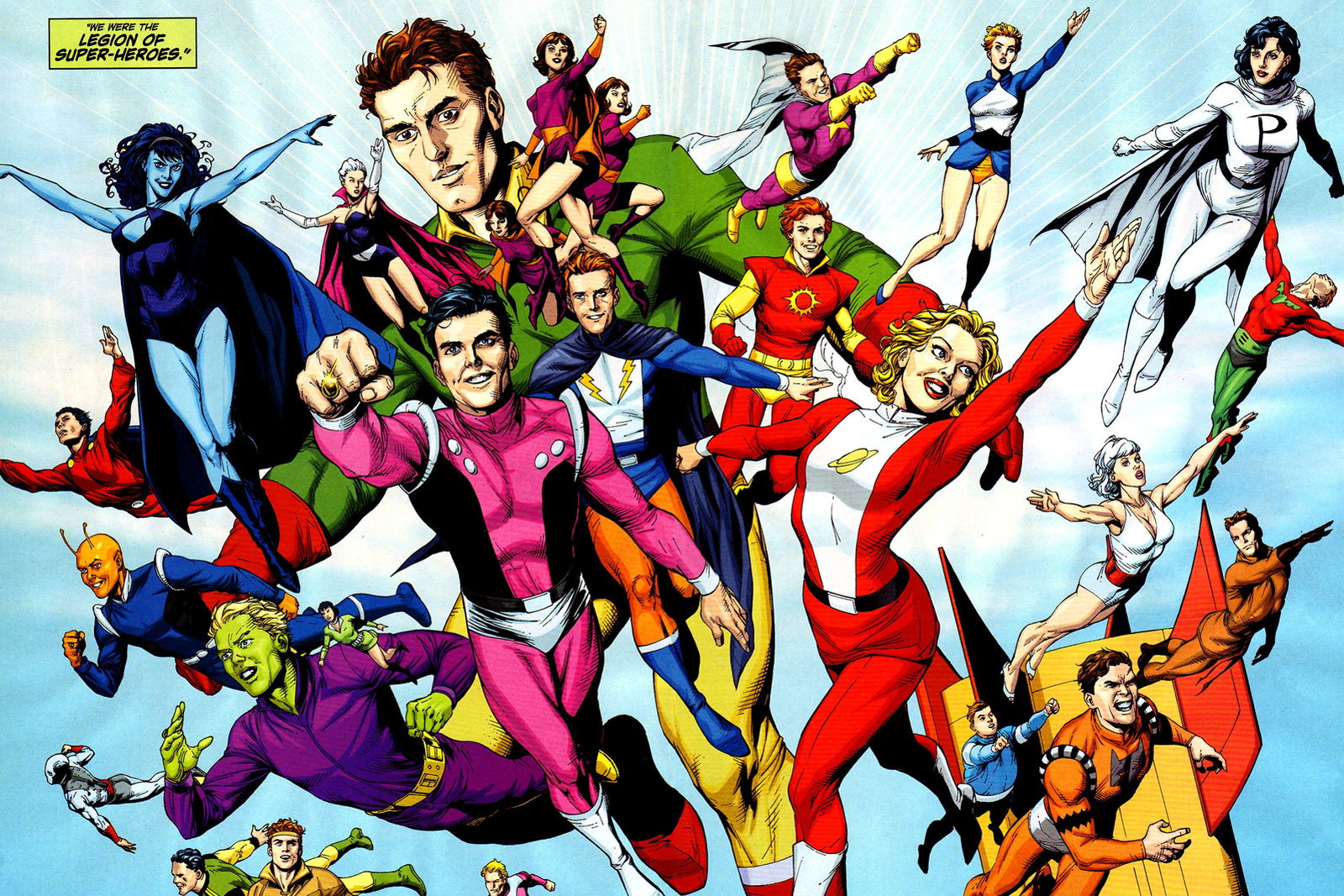 Legion of SuperHeroes Reading Order, the team from the future