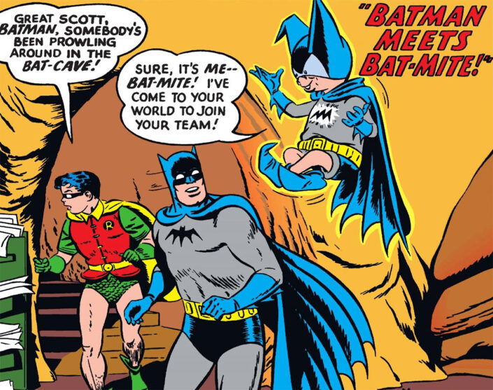 Batman Meets Bat-Mite