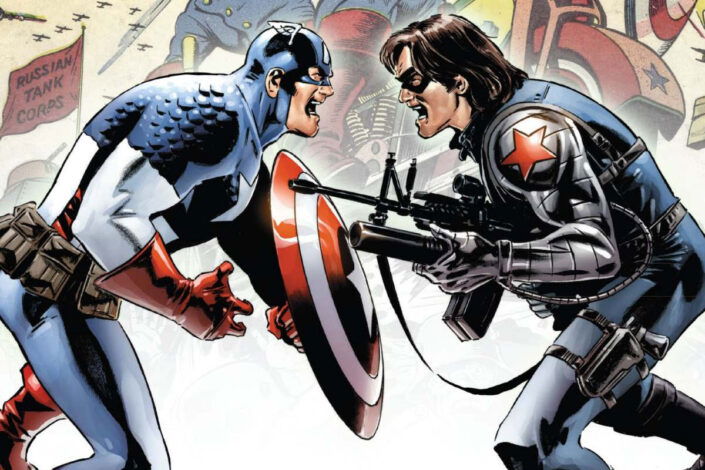 Ed Brubaker Captain America Winter Soldier comic cover